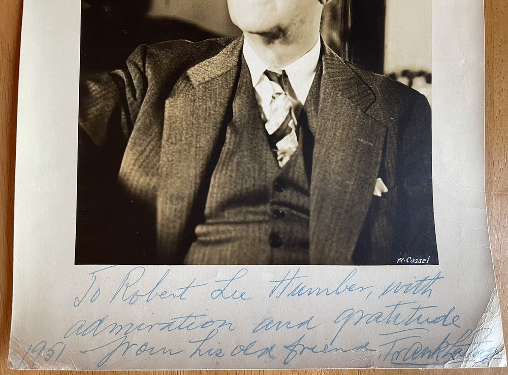 Composer & Pianist Frank LaForge Autographed Photo