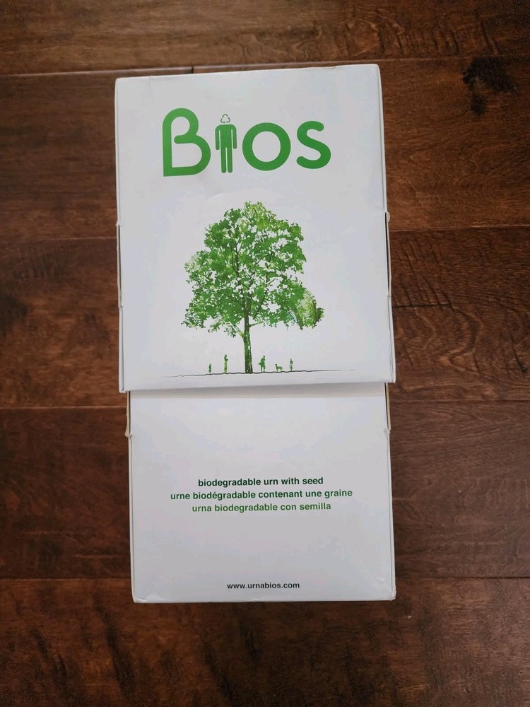Bios Biodegradable Memorial Pet Urn Grow Pine Tree Seed
