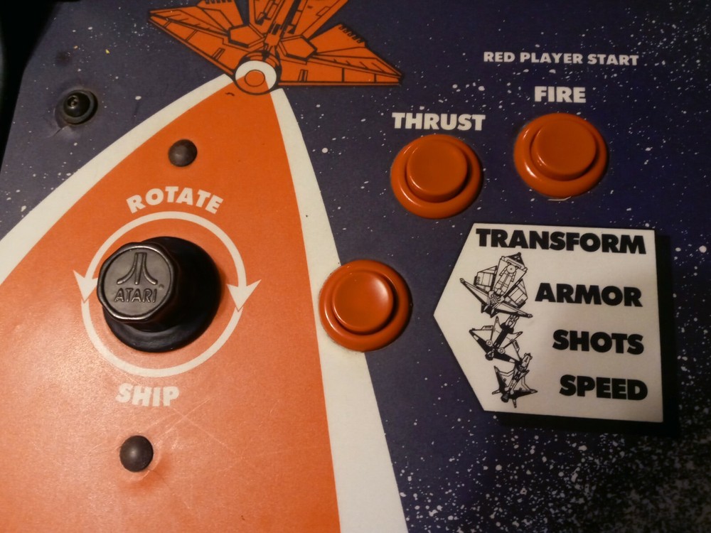 Atari Blasteroids Arcade Machine 1987 Stern Konami Nintendo Video Game Asteroids