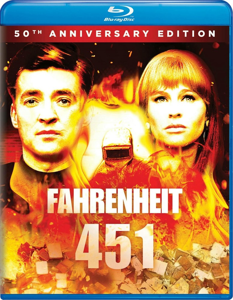 Fahrenheit 451 Blu-ray Oskar Werner NEW