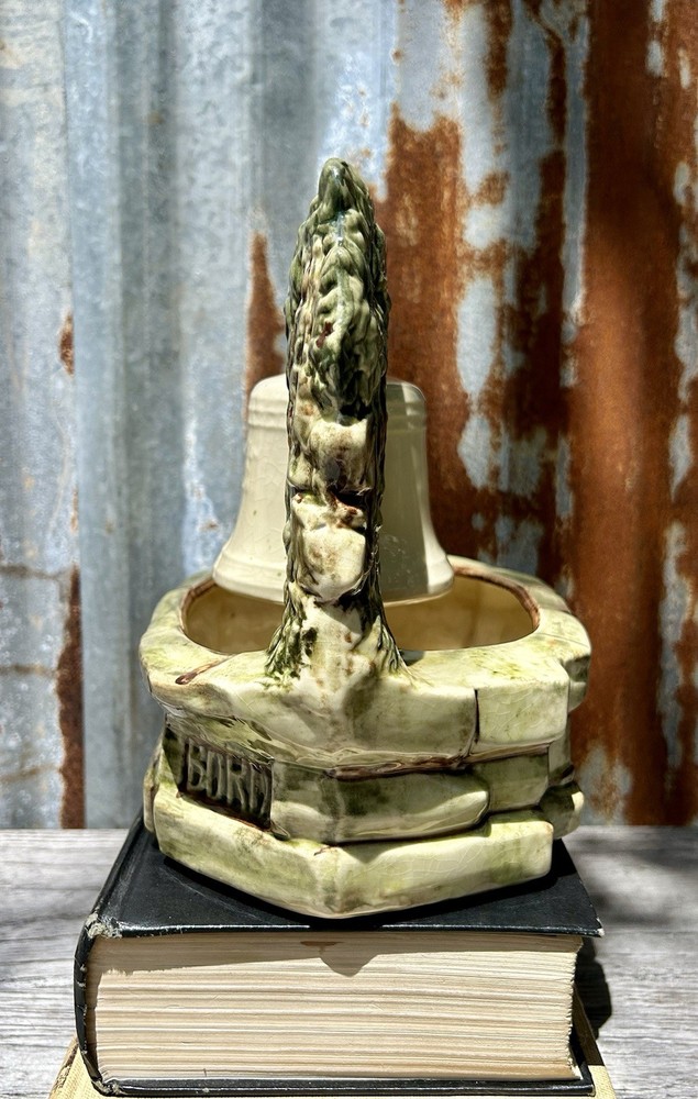 Vintage McCoy Liberty Bell Well Planter