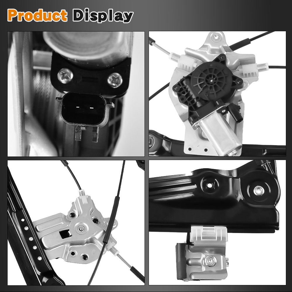 Front Passenger Window Regulator with Motor for 2012-2015 Chevy Cruze