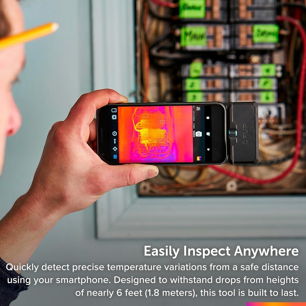 High-Resolution ONE Pro Thermal Camera for Android - USB-C with Vivid IR Tech