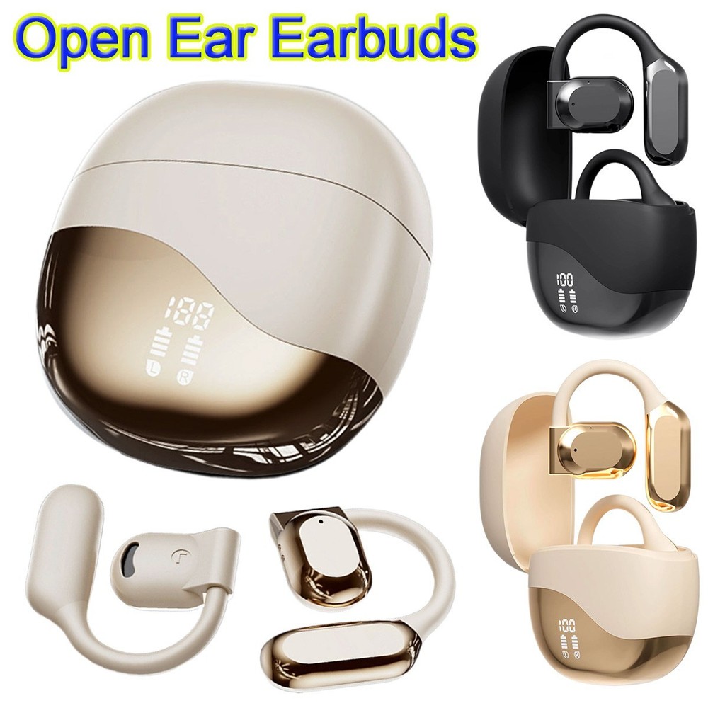 Wireless Bluetooth Open Ear Earbuds With Charging Box For iPhone Samsung Google