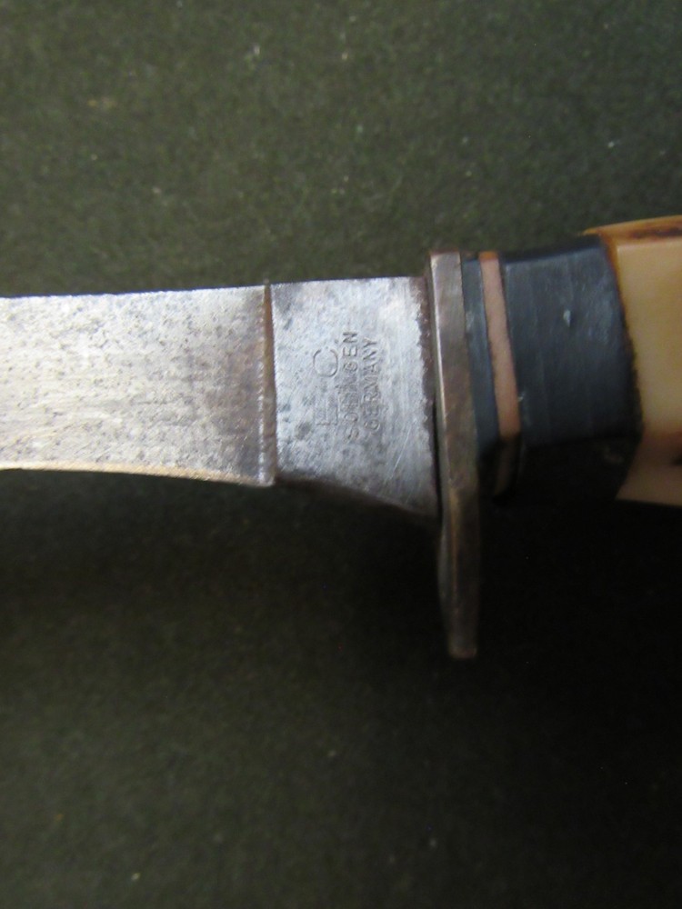 82X? E.C. Solingen Germany Fixed Blade