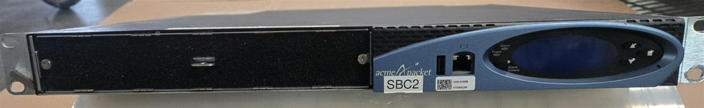 Oracle Acme Packet 4500 SBC / Session Border Controller – Missing Faceplate, 1U