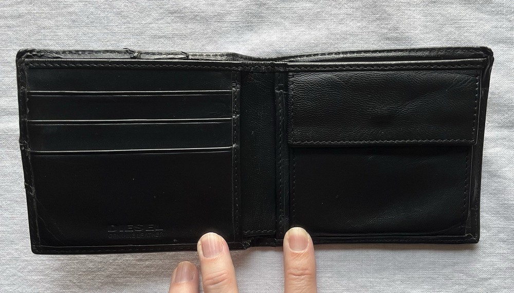 Diesel Bi-Fold Leather Wallet