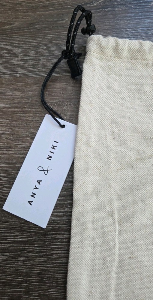 NWT Anya & Niki Drawstring Bag