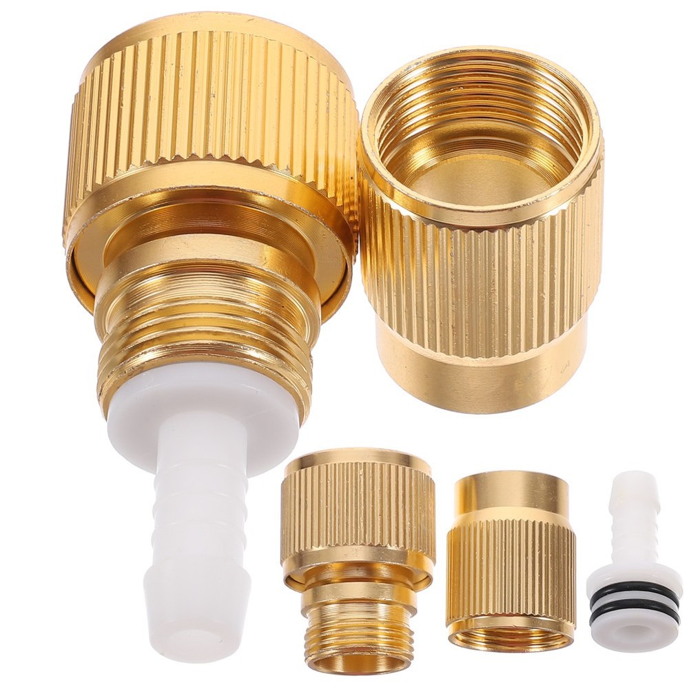 2Pcs Expandable Garden Hose Repair Kit Replacement Ends Connector Faucet Quick