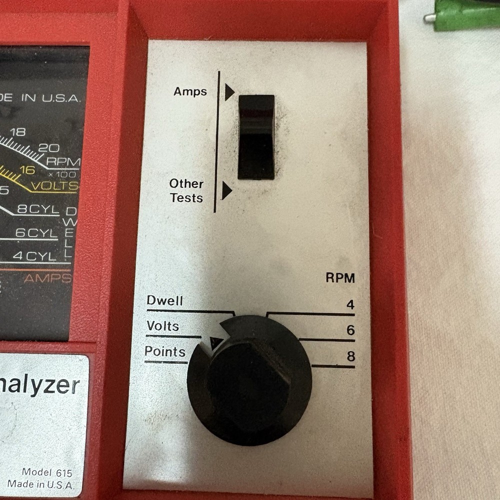Vintage ACTRON Engine Analyzer Model 615 USED