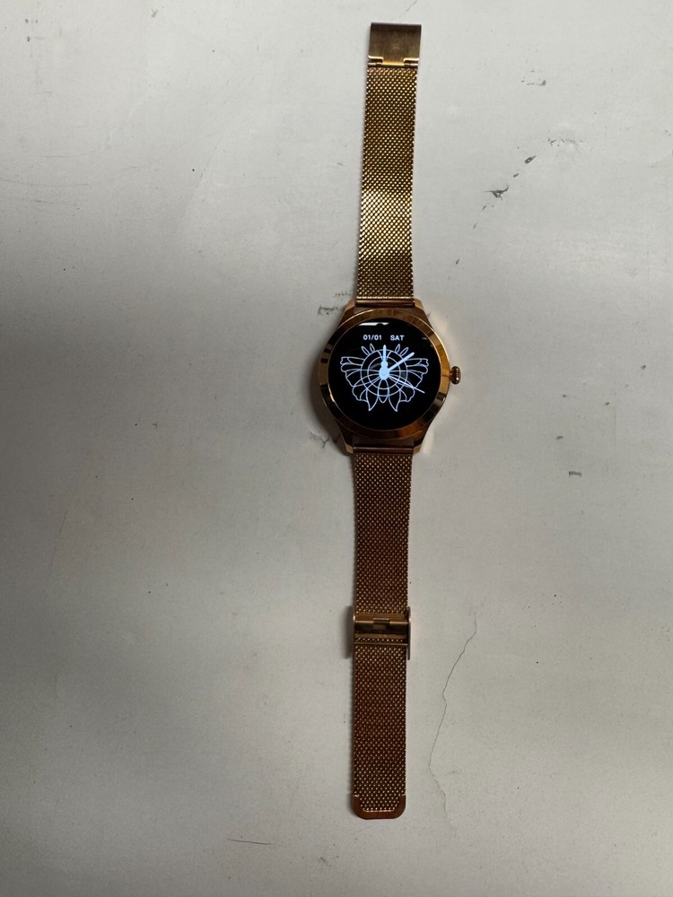 Smart watch Gold band