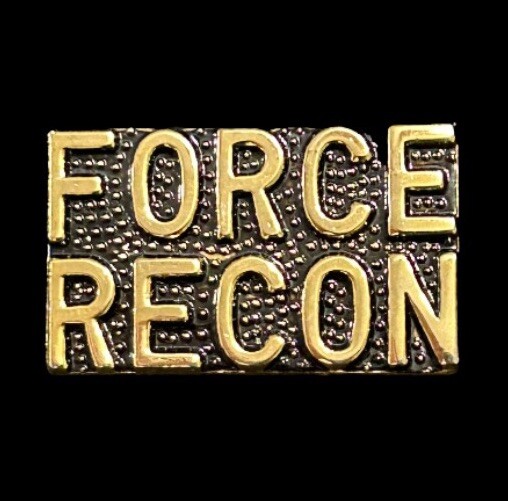 USMC FORCE RECON PIN Marine Corps Force Reconnaissance