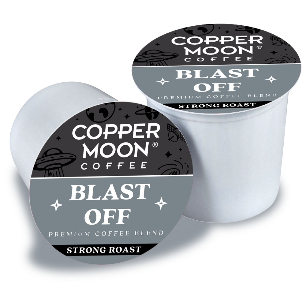COPPER MOON COFFEE K CUPS BLAST OFF BLEND, 72 COUNT