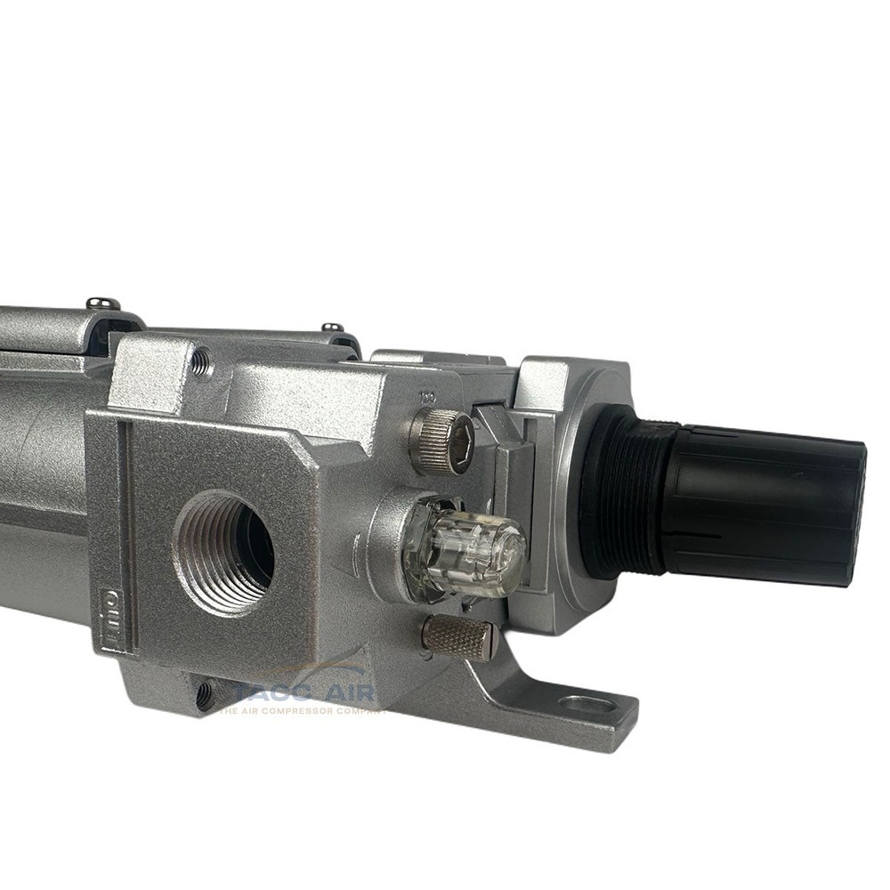 1/2" Compressed Air Compressor Filter Regulator Lubricator Combo FRL System