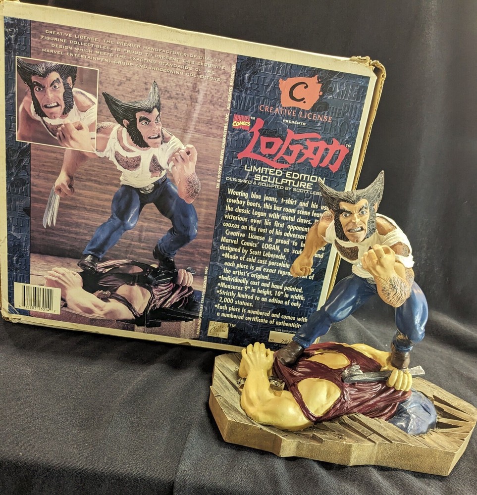 Creative License Logan Sculpture 742/2000 Broken Claws READ