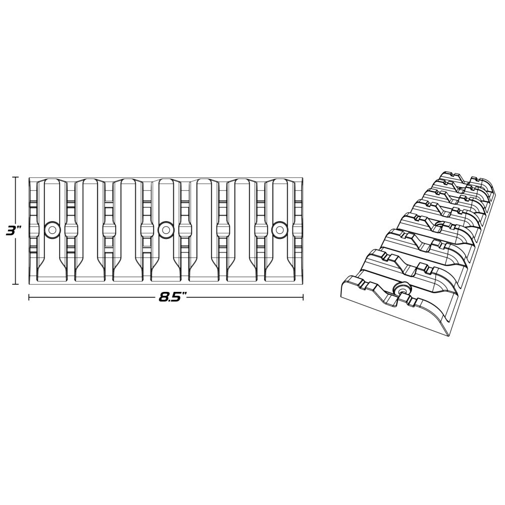 Caliber Grip Glide 10' Trailer Kit | 13350
