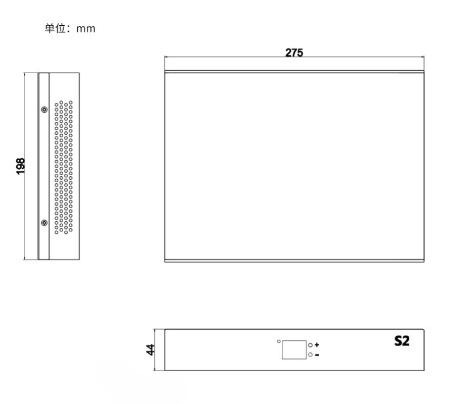 1pcs ColorLight S2 LED Transmitter