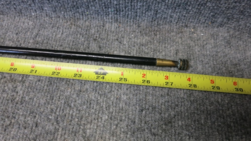 AUSTIN AND HALLECK BLACK POWDER MUZZLELOADER LOADING ROD, GOOD USED CONDITION.