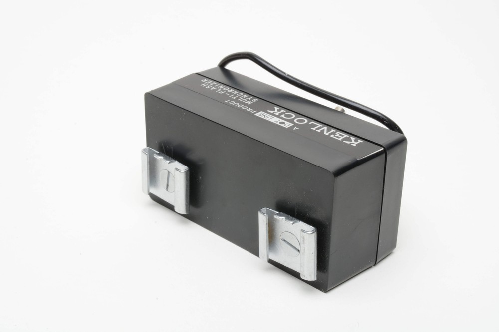 Kenlock Multi flash DL-70 synchronizer, Fire 2 flashes at once w/Sync cables
