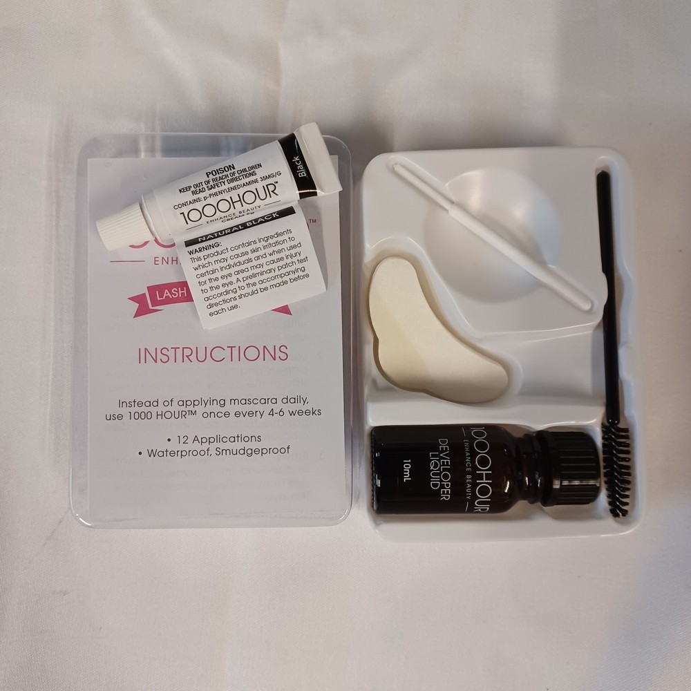 1000 Hour Eyelash & Brow Dye Kit Black