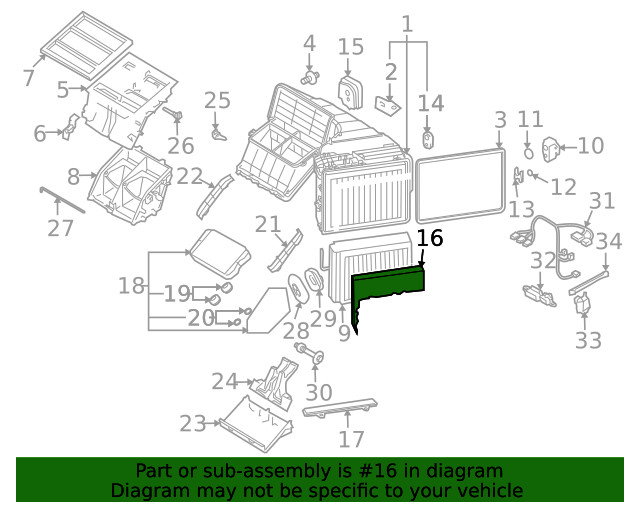 Genuine Air Filter 7E0-819-631