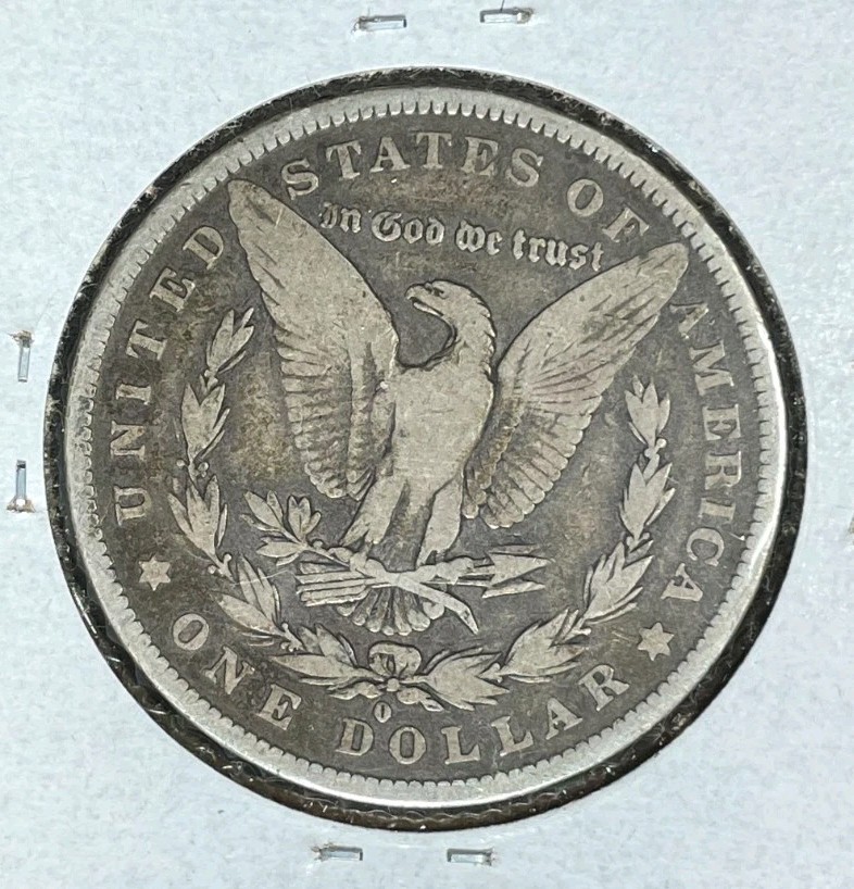 1882-O MORGAN SILVER DOLLAR ~VG