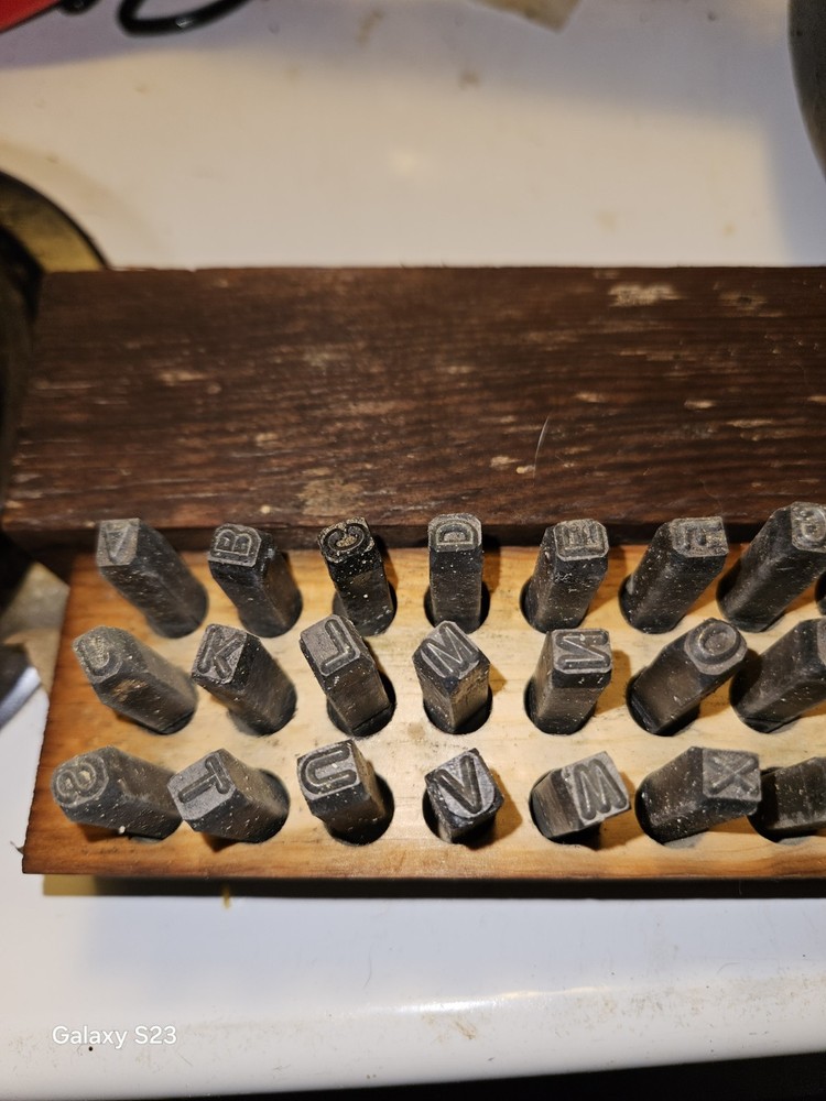 Vintage Leather Tooling Stamps