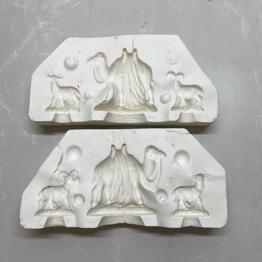 Ceramic Slip Casting Mold Animal Figurines Garrard #400