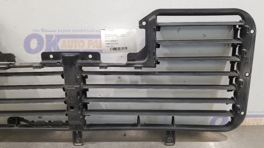 17 CHEVY SILVERADO 1500 5.3L AIR SHUTTER ASSEMBLY