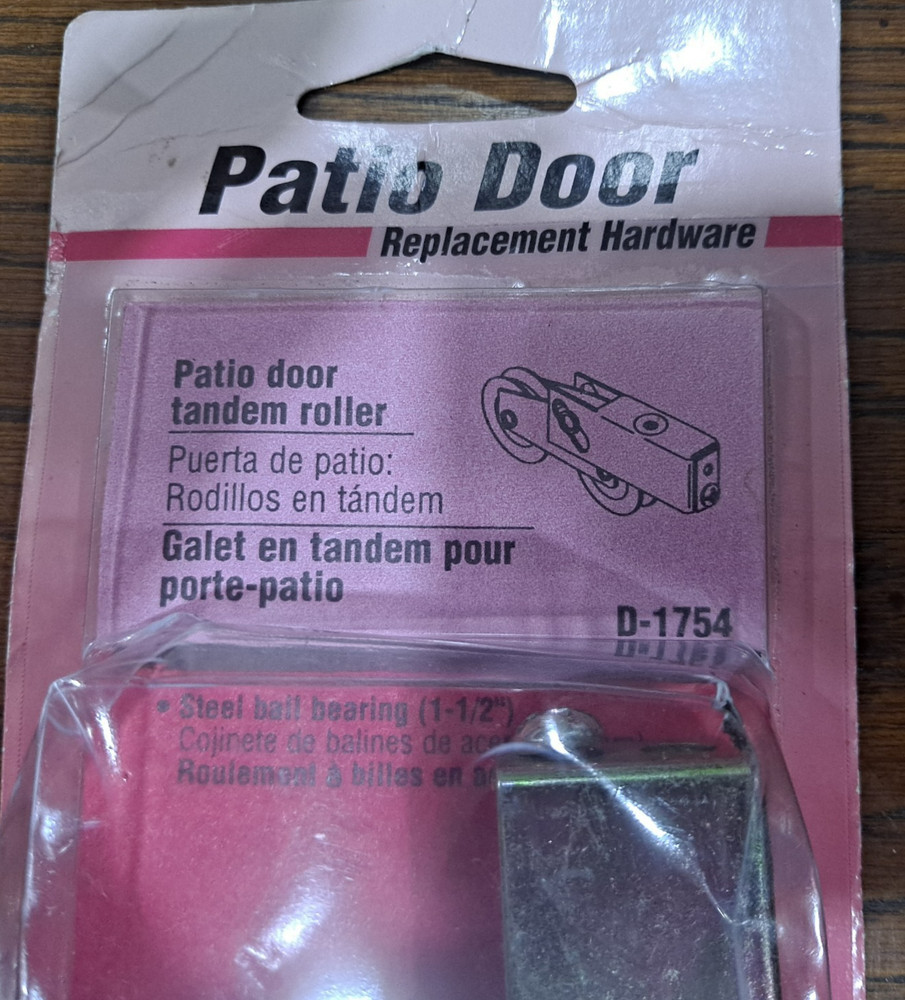 Prime-Line Adjustable Sliding Door Tandem Roller Assembly D 1754