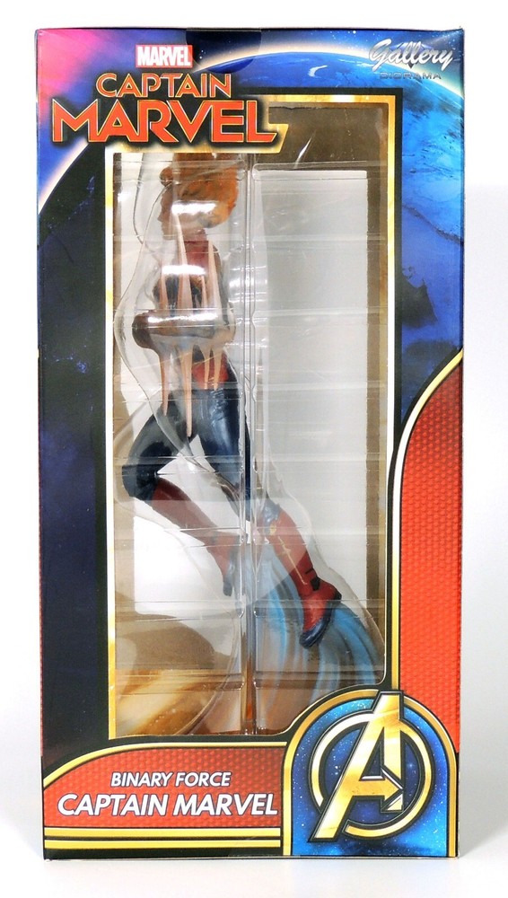 Captain Marvel Binary Force PVC Gallery Diorama Diamond Select 2020 (SEALED)