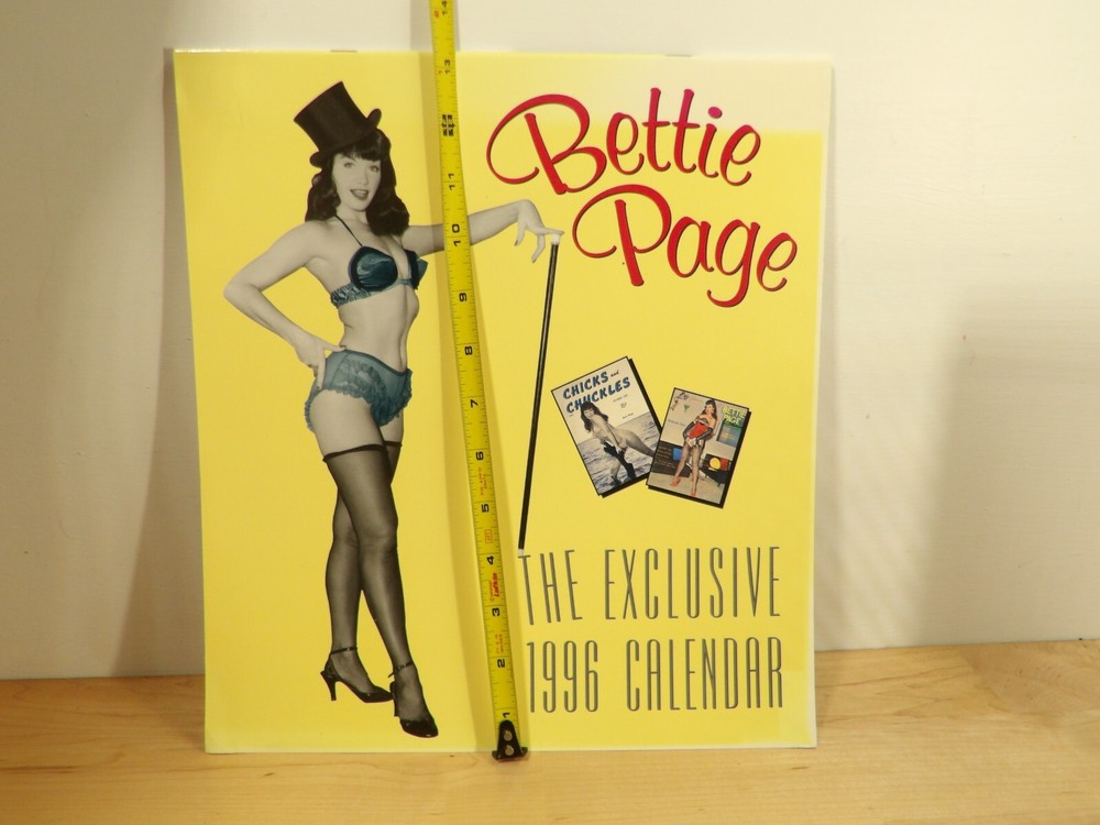 BETTIE PAGE CALENDAR 1996