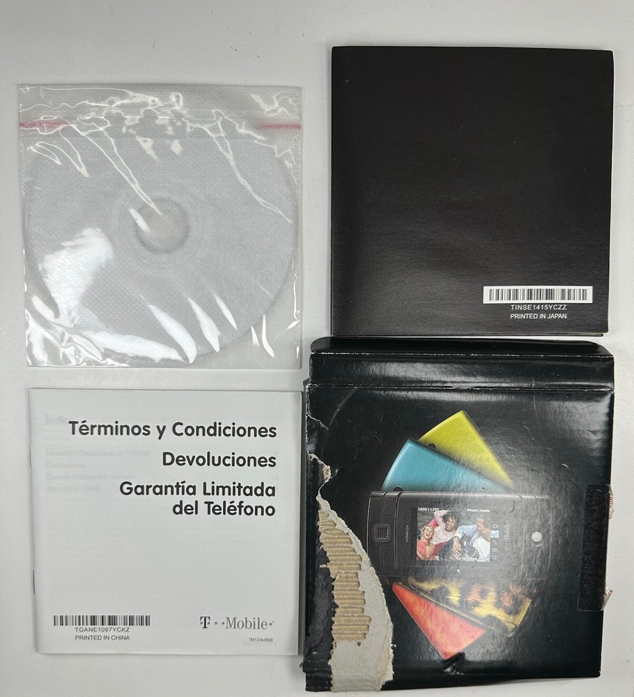 T Mobile Sidekick User Manual 2008 Sealed