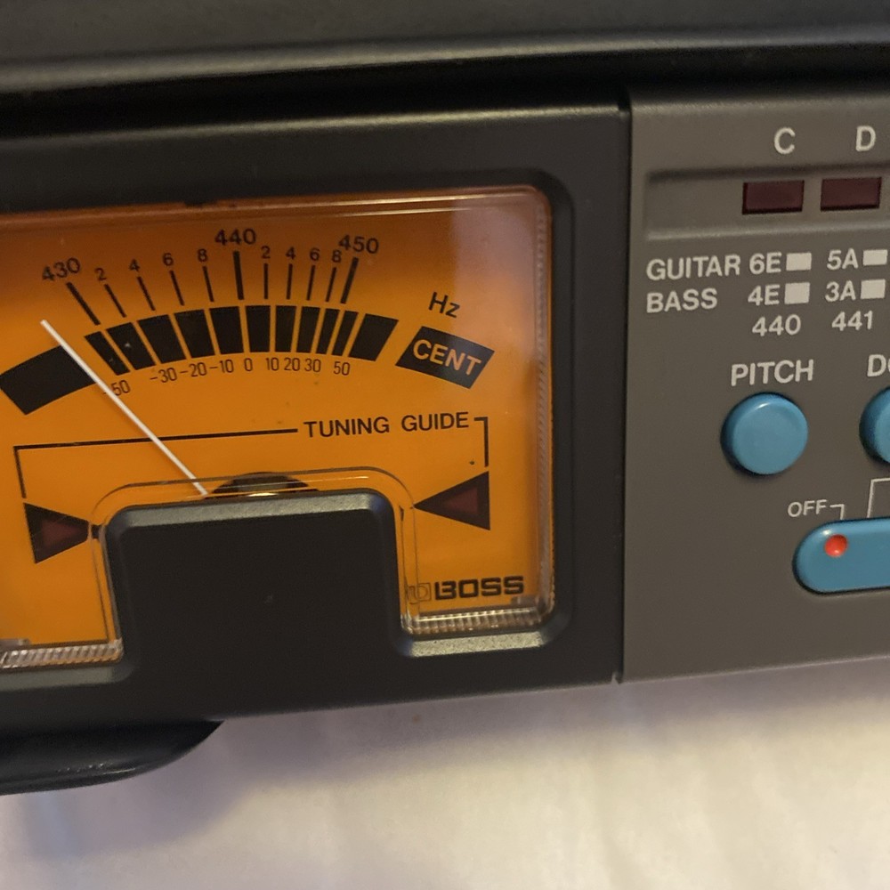 Boss Chromatic Tuner TU-12 Digital Processing Multi Instrument Tuner