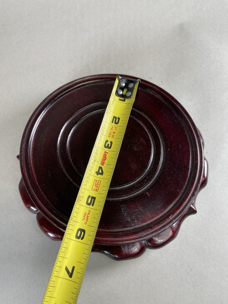 CHINESE Wooden Platform Base 5 3/4”