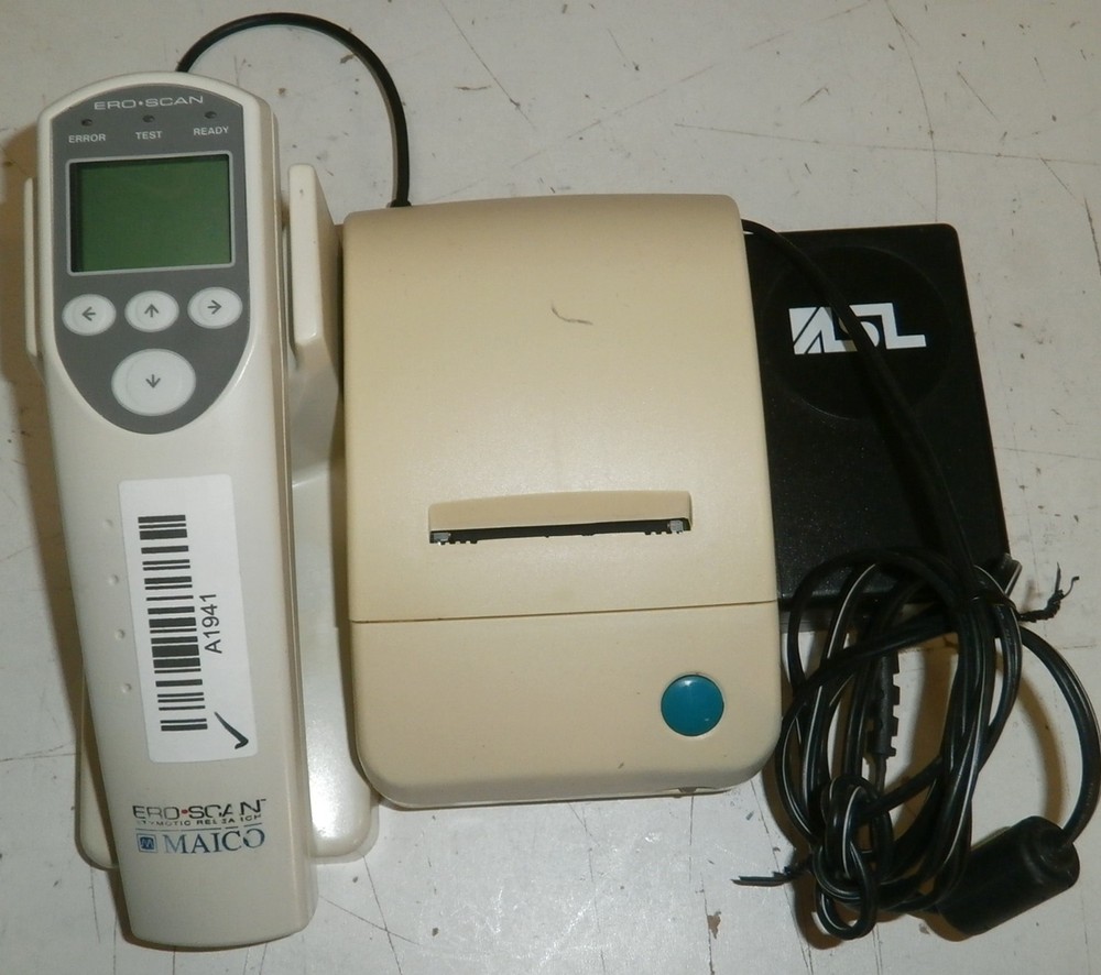Maico Ero Scan Audiometer w/Printer and Power Cable