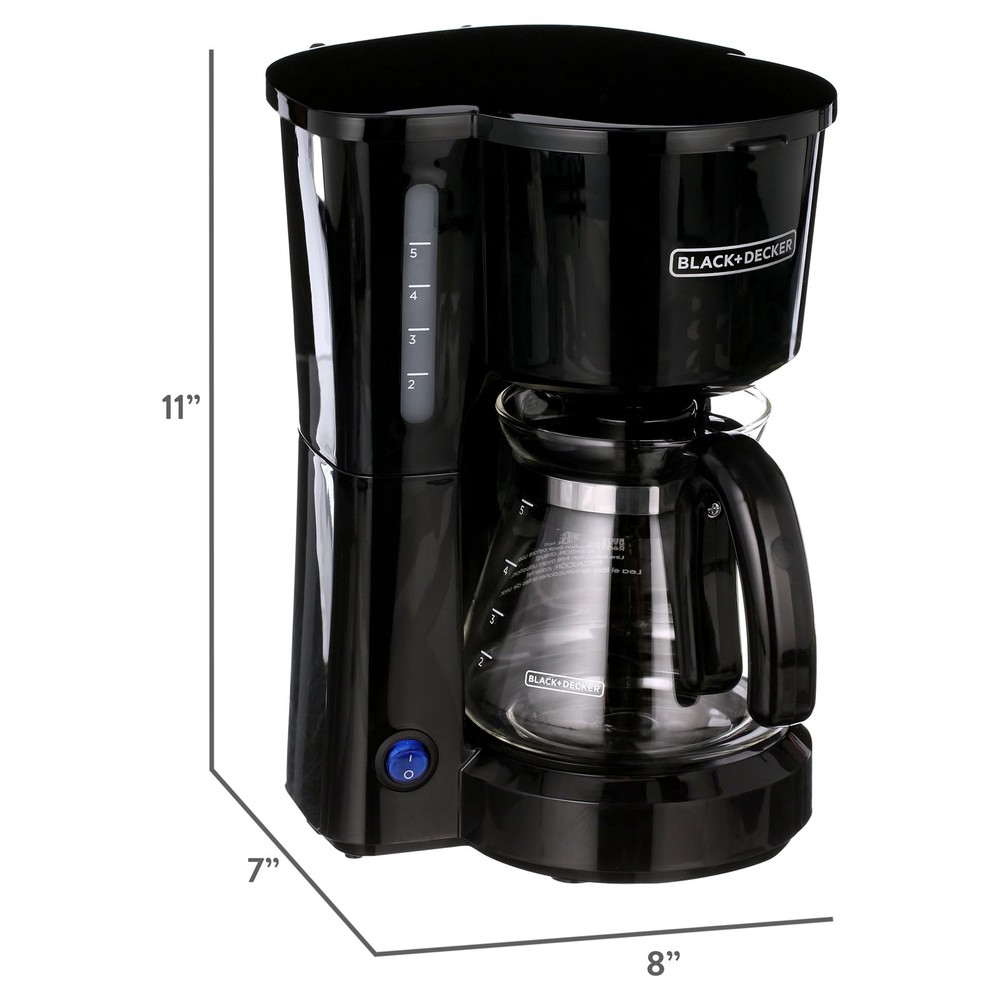 BLACK+DECKER 5-Cup Switch Coffee Maker