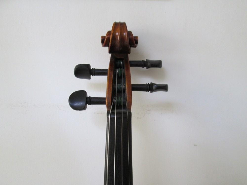 4/4 Violin Stradivarius Tiger Flame Maple Master Hand Carve Pattern 7#