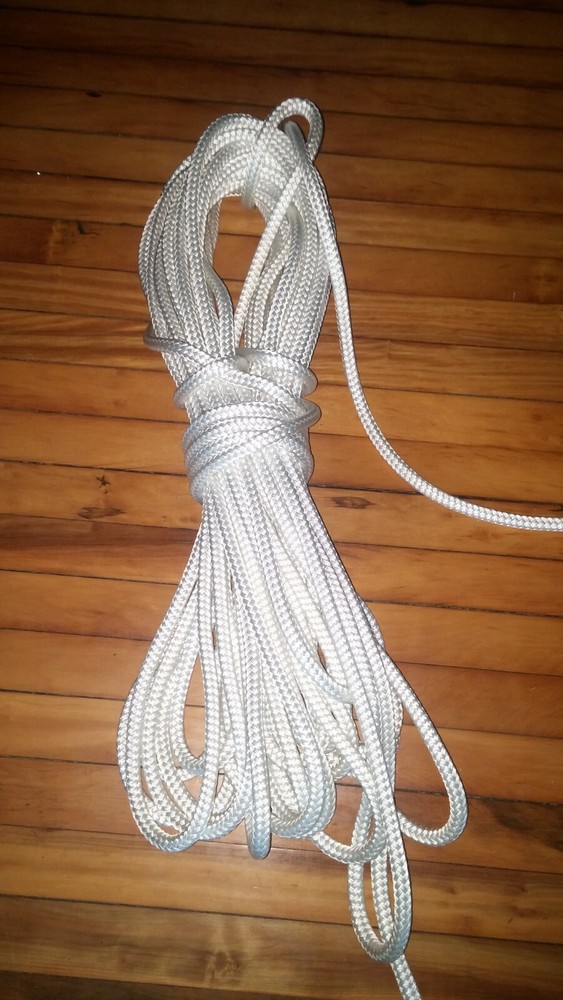New England Ropes Sta-Set Polyester double braid, 1/2" x 100'