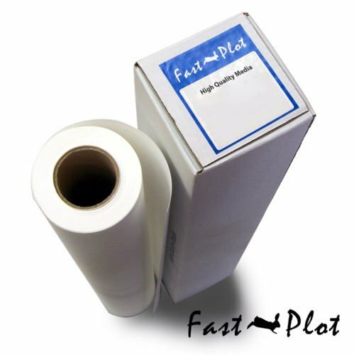 FastPlot Self Adhesive Vinyl Waterproof 4mil - 36" x 60Ft 2inch core