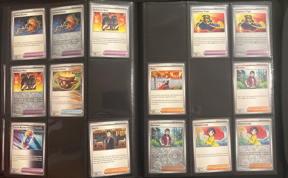 Paradox Rift Master Set Partial Complete w/Binder NM/ MINT