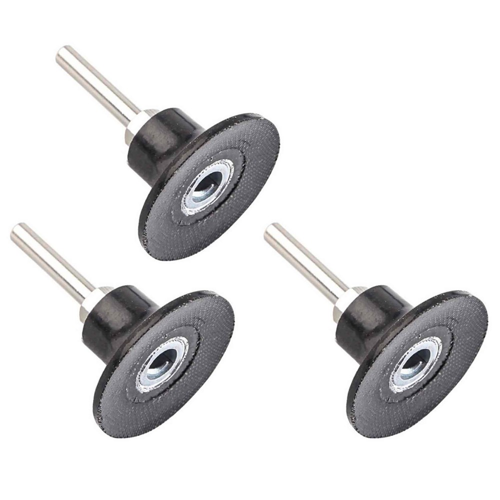 3PCS 2 Inch Surface Bristle Clean Conditioning Sanding Disc Pad Holder Roll