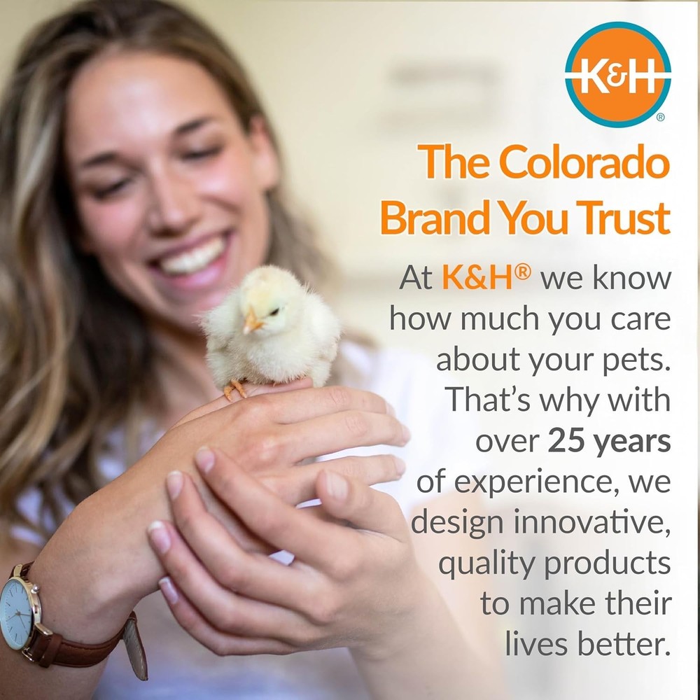 Chicken Brooder Heater for Chicks, Adjustable Heating Plate for 15 Chicks