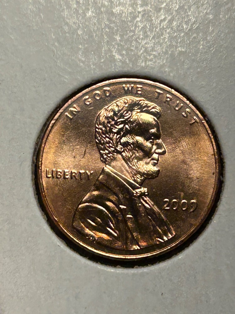 2009 DDR formative years lincoln cent, BU RED, beautiful gem