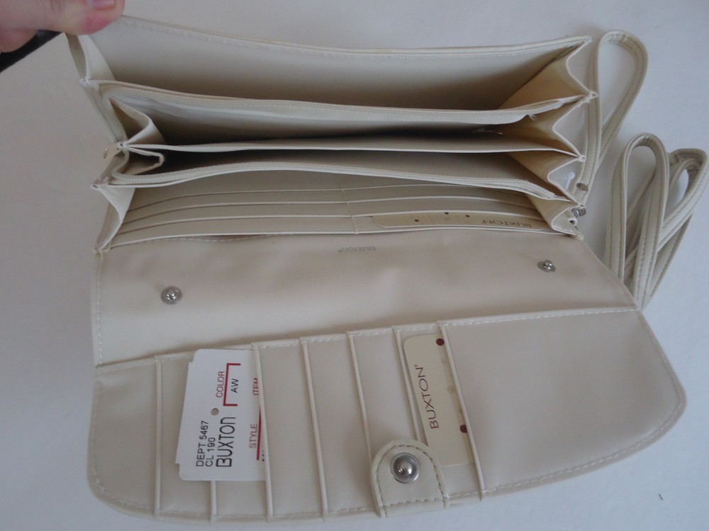 Buxton Atlantis Versatile Shoulder Strap Bag, Bone