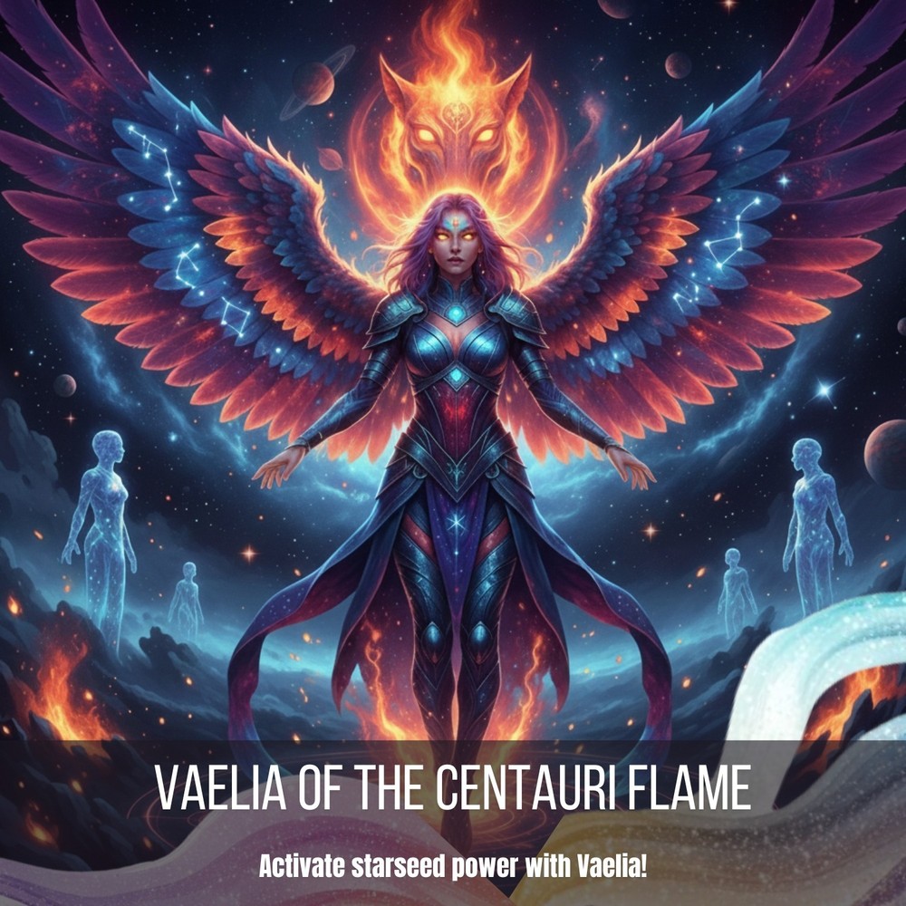 Introducing VAELIA Of The CENTAURI FLAME - Starseed Binding
