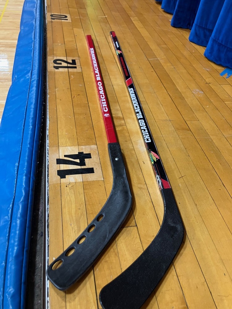 BlackHawk Hockey Sticks with plastic blade