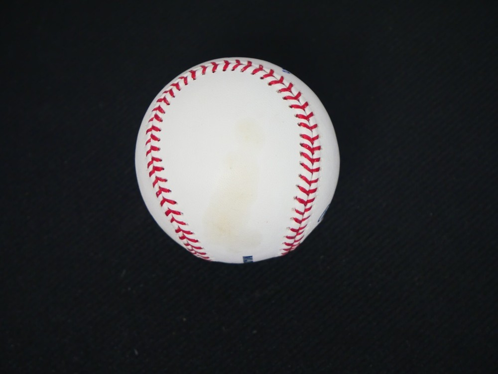 GEORGE KELL SIGNED OMLB BASEBALL WITH TWO INSCRIPTIONS - PSA COA