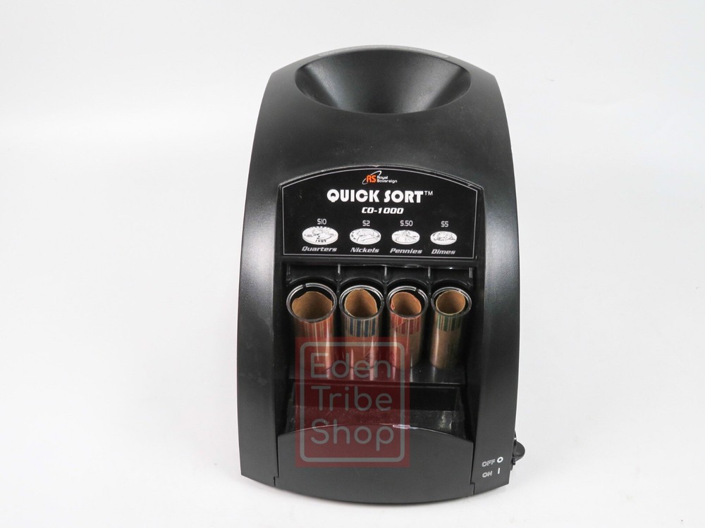 Royal Sovereign Quick Sort  CO 1000 Coin Sorting Machine