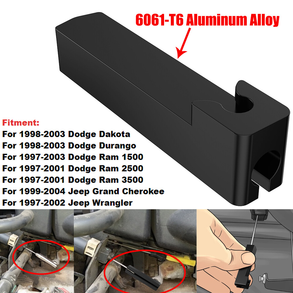 Billet Throttle Kickdown Cable Replace End For 98-03 Dodge Ram 1500 2500 Durango
